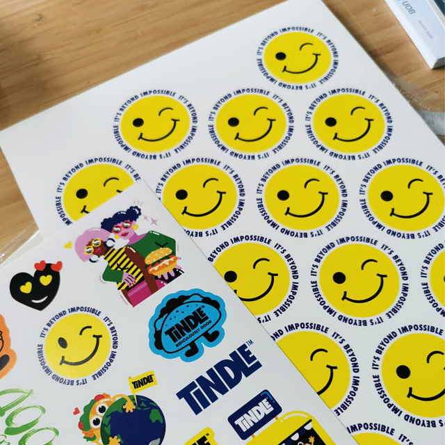 Packink Custom Round Stickers