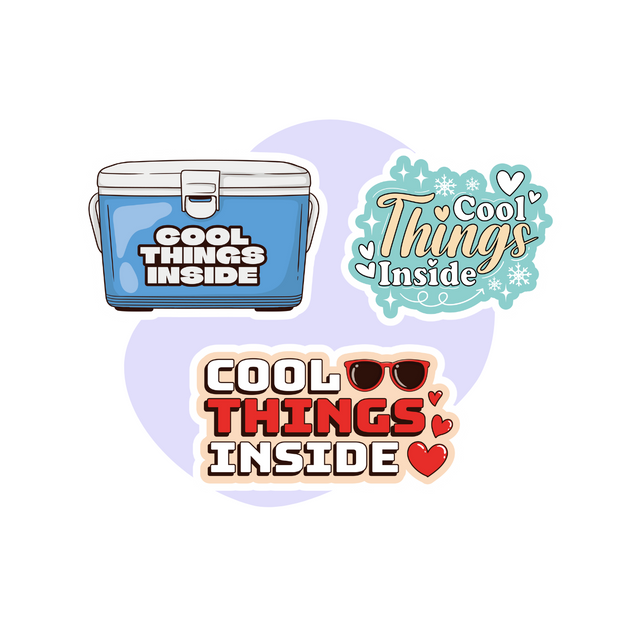 Sticker - Shiny things inside